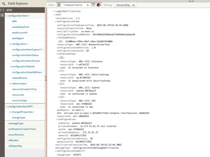 Use SNS to Quickly Bring AWS Config Logs into Loggly